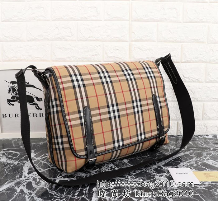 BURBERRY巴寶莉 新款Vintage系列 信使包 男女通用款 39991  Bhq1293